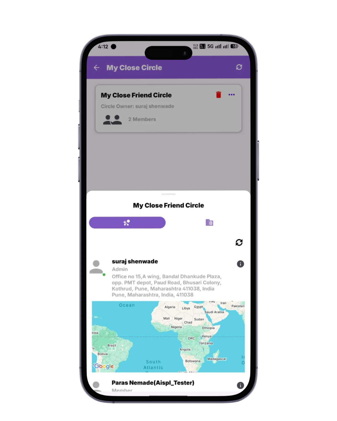 School Location Tracking