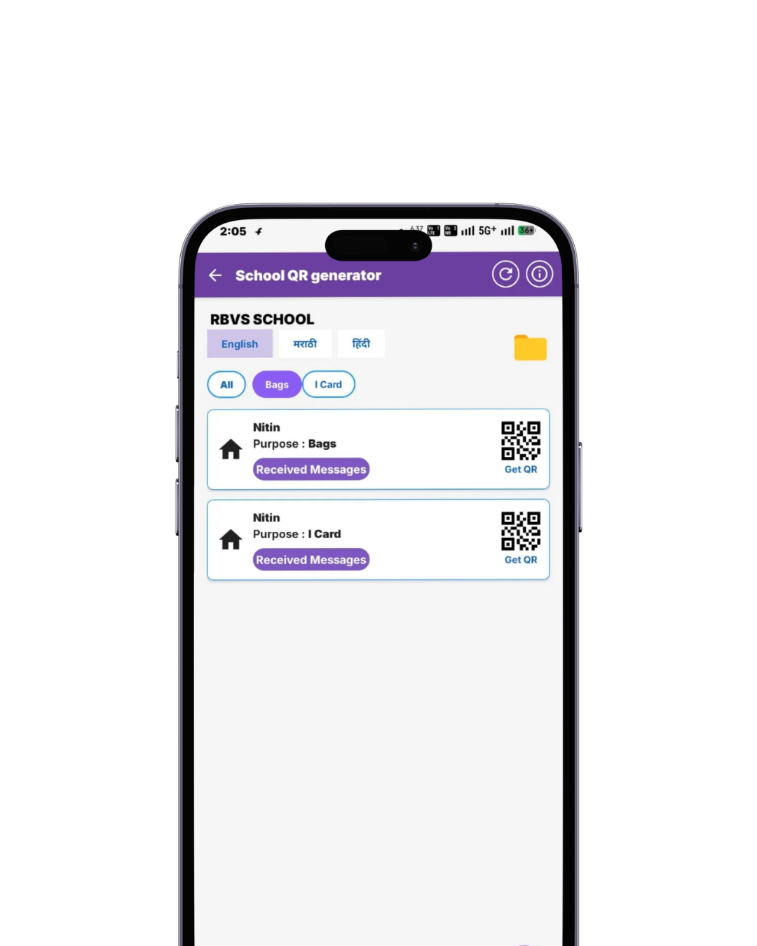 School safety app connecting parents and students with real-time tracking and emergency alerts