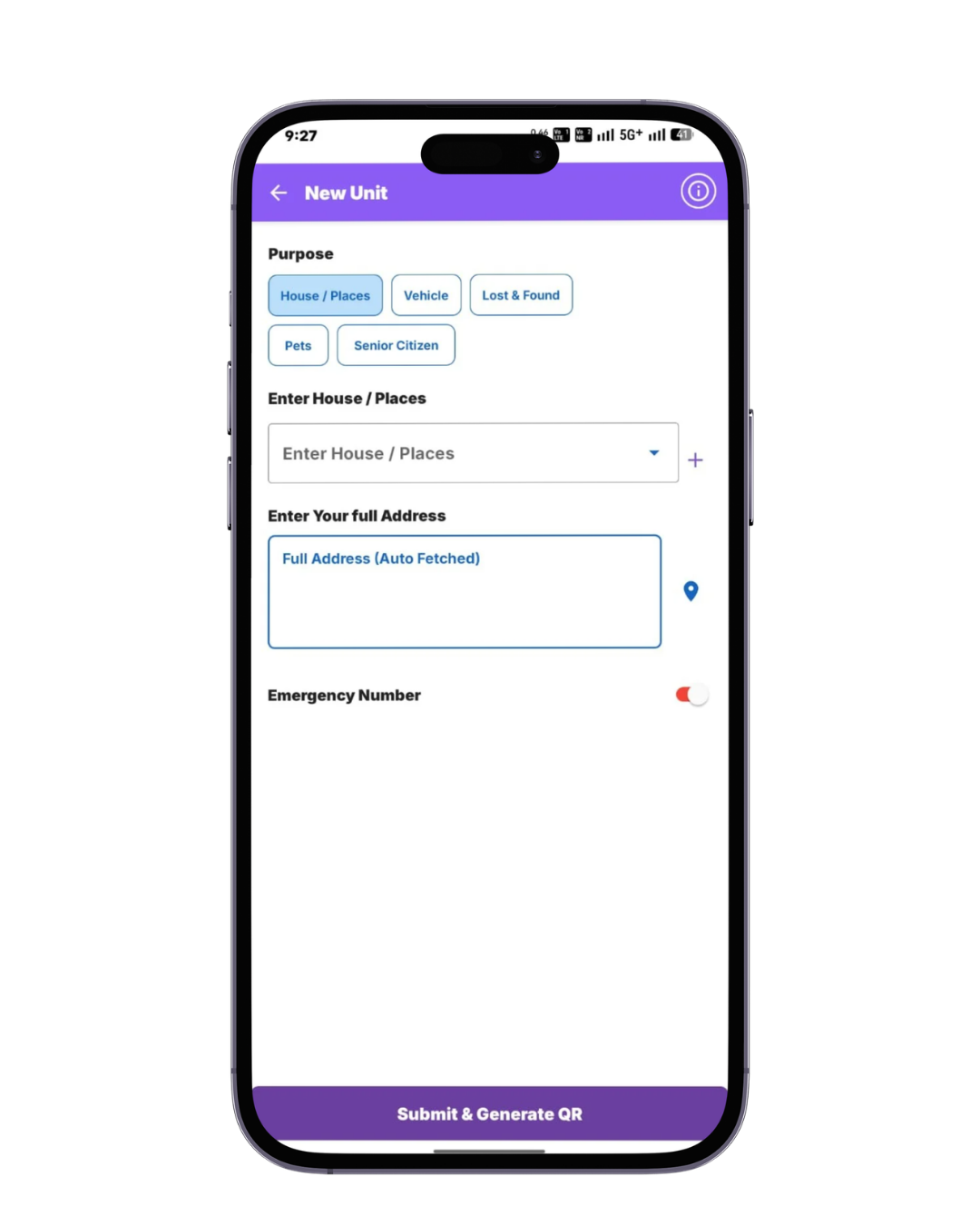Door security safety app adding circle for home monitoring and emergency alerts