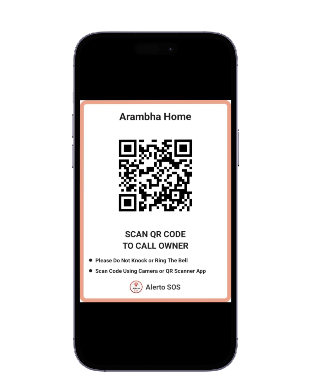 Door security app QR scanner for secure entry, visitor verification, and real-time safety alerts