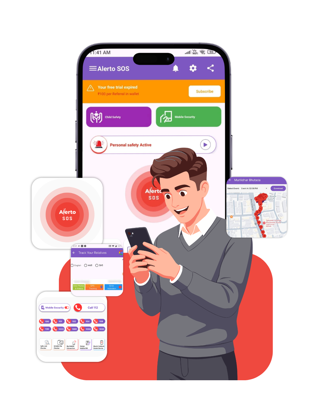 Alerto emergency response system and safety platform overview