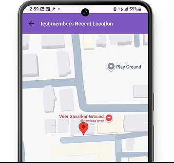 Step 3: Share live location instantly with emergency contacts